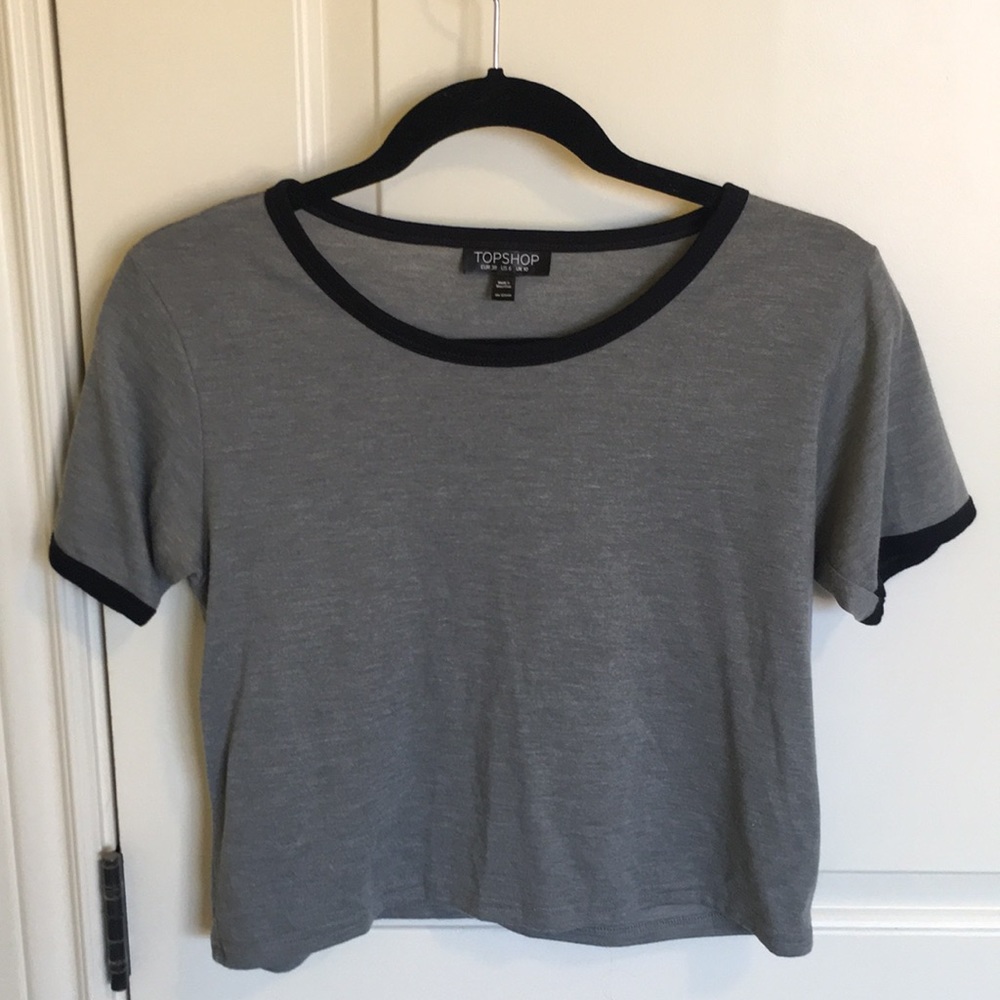 Topshop Cropped Tee